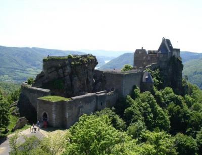 Ruiny zamku Aggstein - Austria