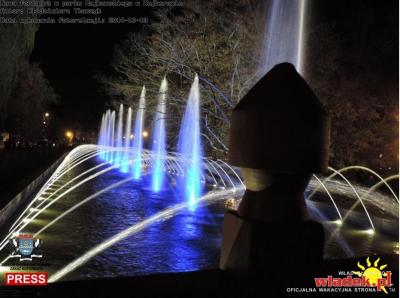Park i fontanna w Wejherowie