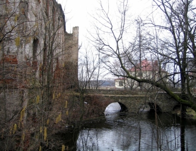 Ruiny zamku w Pankowie