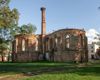 Ruiny Kościoła Świętej Trójcy - Bierutów