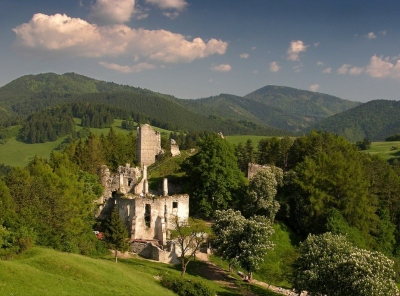 Zamek Sklabina - Słowacja