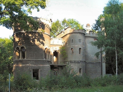 Ruiny Pałacu Tiele-Wincklerów w Miechowicach
