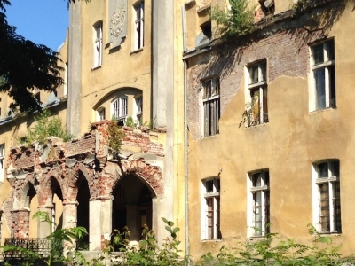 Ruiny pałacu von Kleist