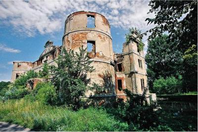 Czernina - Ruiny Zamku
