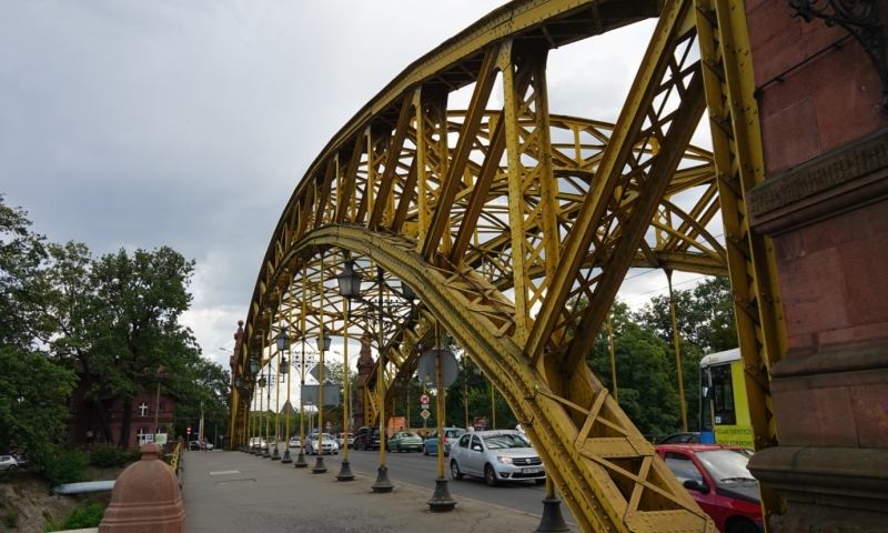Most Zwierzyniecki i przystań - Wrocław