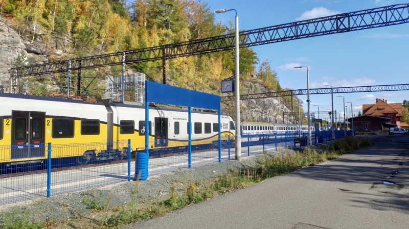 Szklarska Poręba - Stacja kolejowa i punkt widokowy