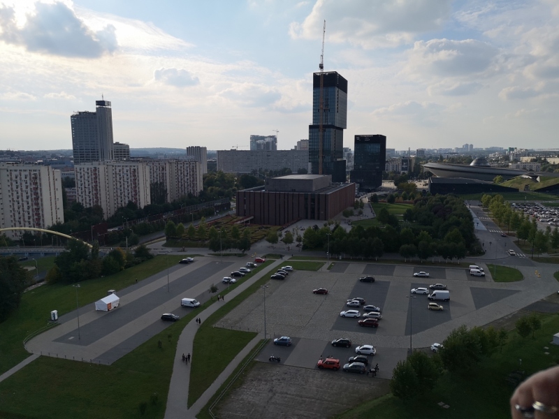 Szyb Warszawa w Katowicach - punkt widokowy
