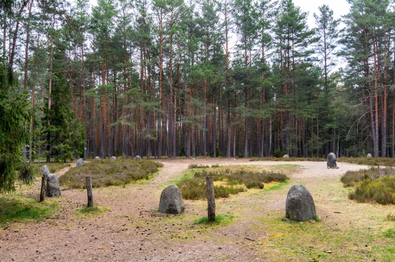 Kręgi Kamienne - rezerwat archeologiczny.