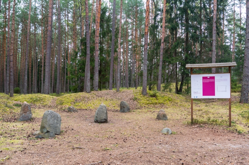 Kręgi Kamienne - rezerwat archeologiczny.