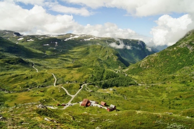 Drogą Sognefjellet przez góry Jotunheimen