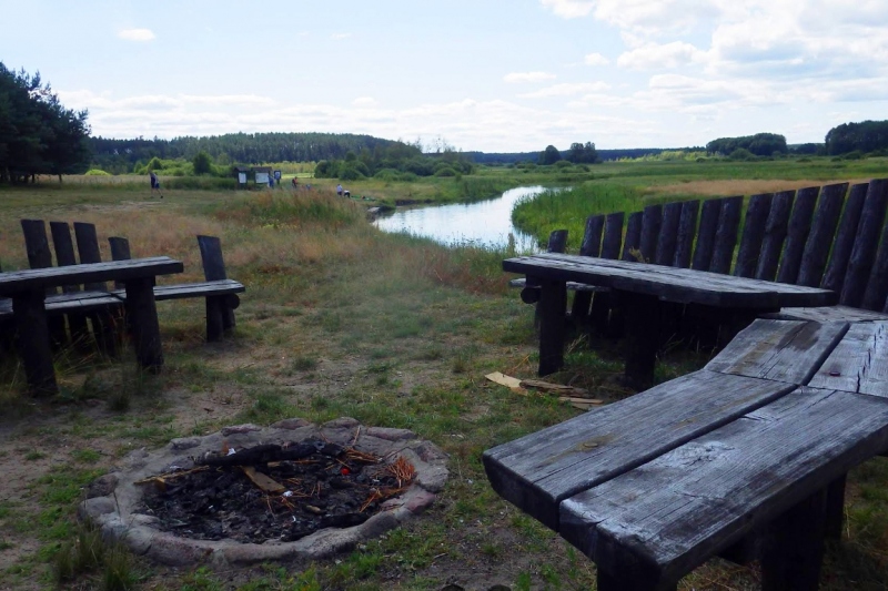 Garbaty Most i miejsce pikniku.