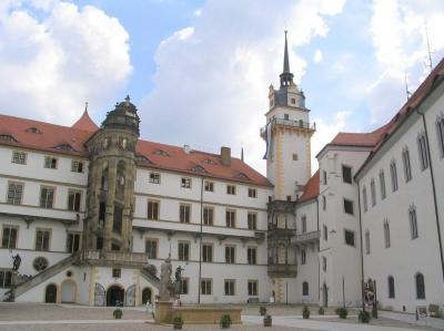 Zamek Hartenfels w Torgau - Niemcy