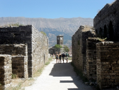 Zamek w Gjirokasterze - Albania
