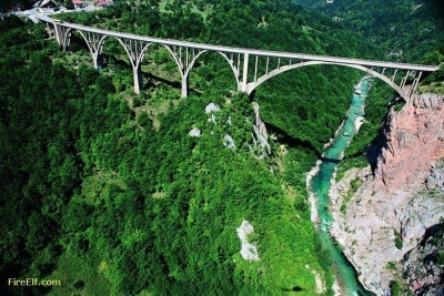 Most Durdevica nad rzeką Tarą - Czarnogóra