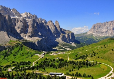 Przełęcz Gardena - Włochy