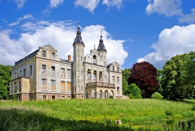 Zamek w Mallin - Niemcy