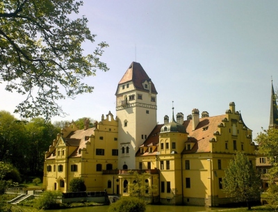 Zamek na wodzie w Schonau