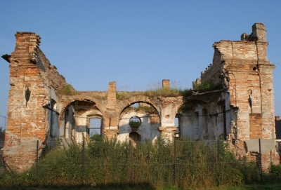Ruiny Synagogi - Łaszczów