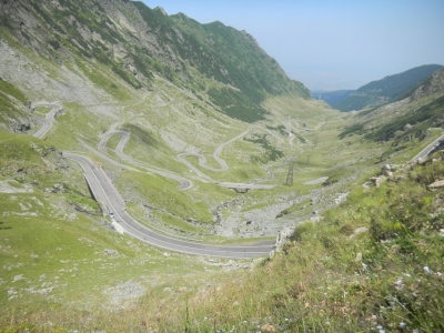 Przełęcz i trasa Transfogarska