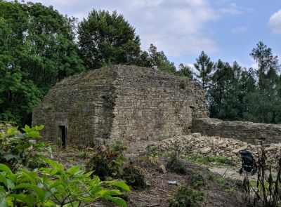 Ruiny Zamku w Lancokronie