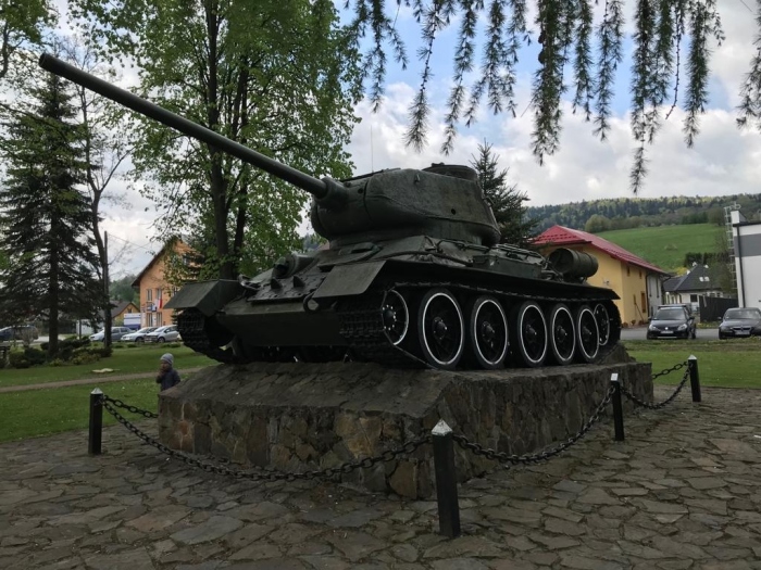 Baligród - Czołg T34