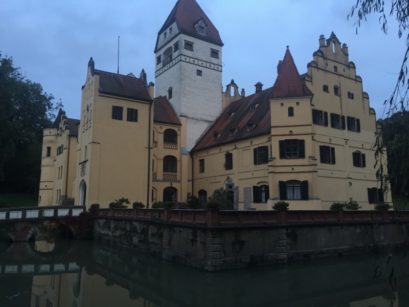 Zamek na wodzie w Schonau