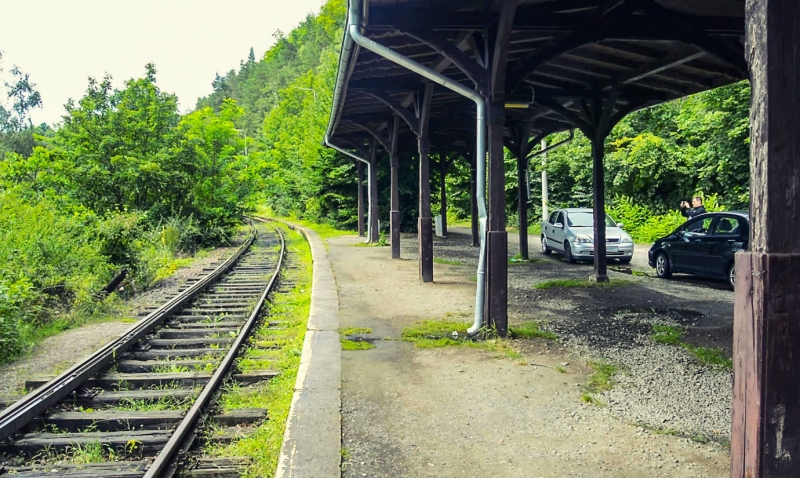 Nieczynna stacja kolejowa Pilchowice