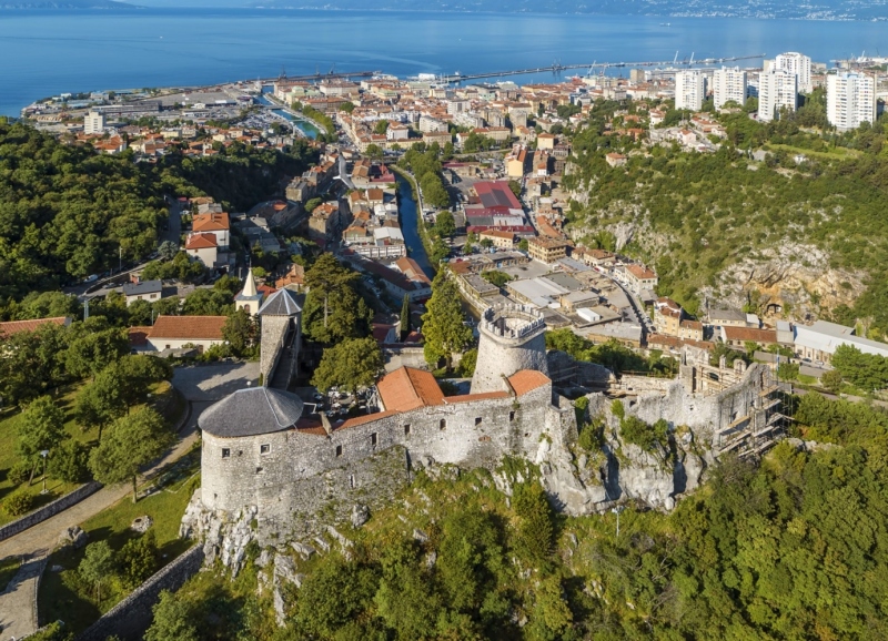 Zamek Trsat - Rijeka, Chorwacja
