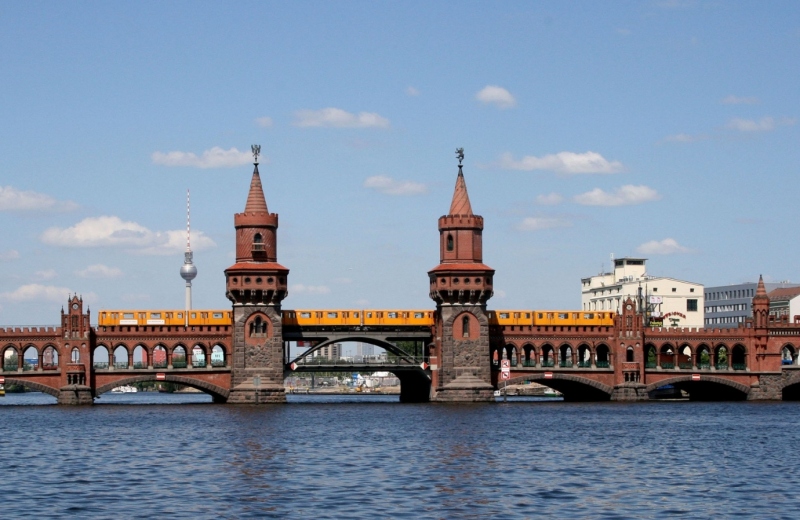 Most Oberbaumbrücke - Berlin