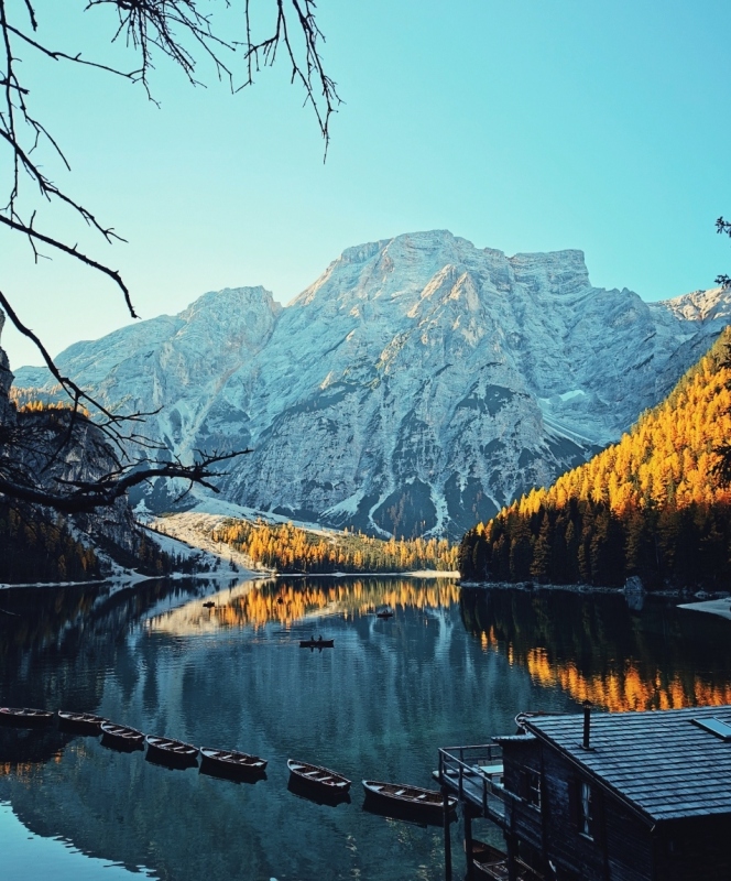 Lago Di Braies - Dolomity