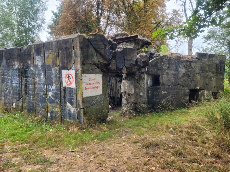 MRU Pz W 778 bunkier schron Boryszyn