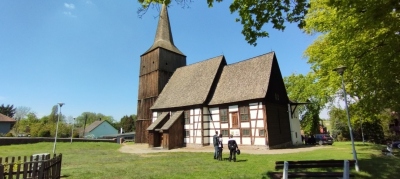 Kościół Zabytkowy Drewniany w Klępsku