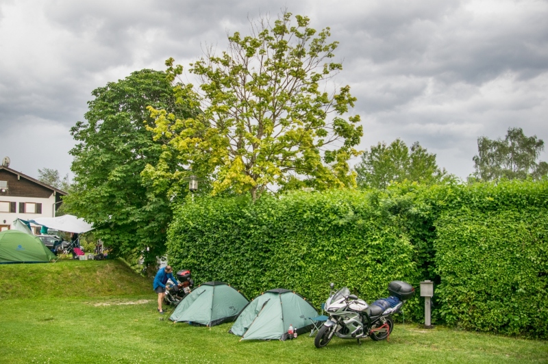 Camping Stein am Simssee.