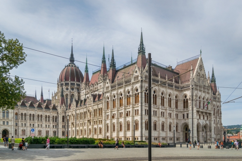 Budynek parlamentu w Budapeszcie.