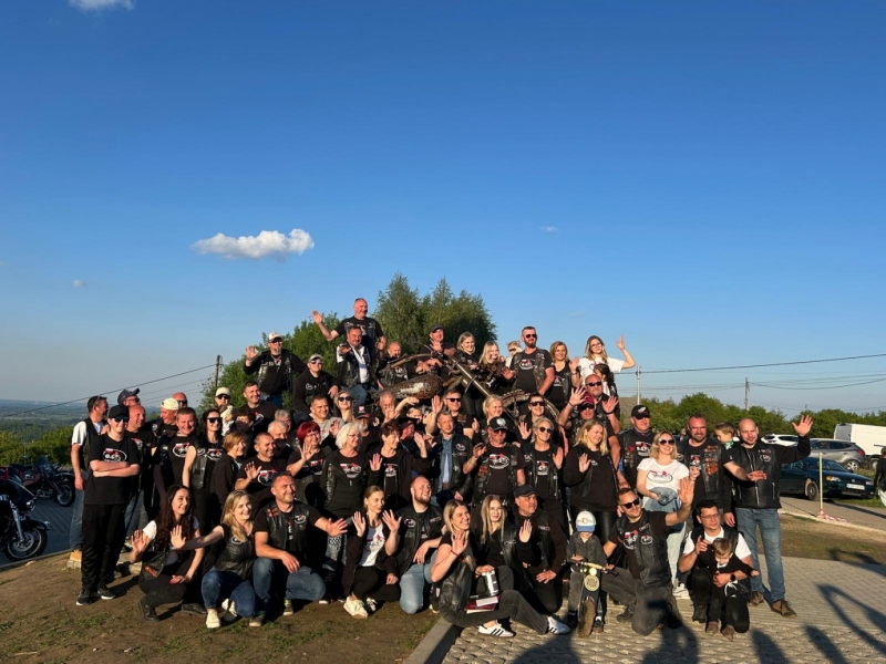 Największy w Polsce pomnik motocykla 