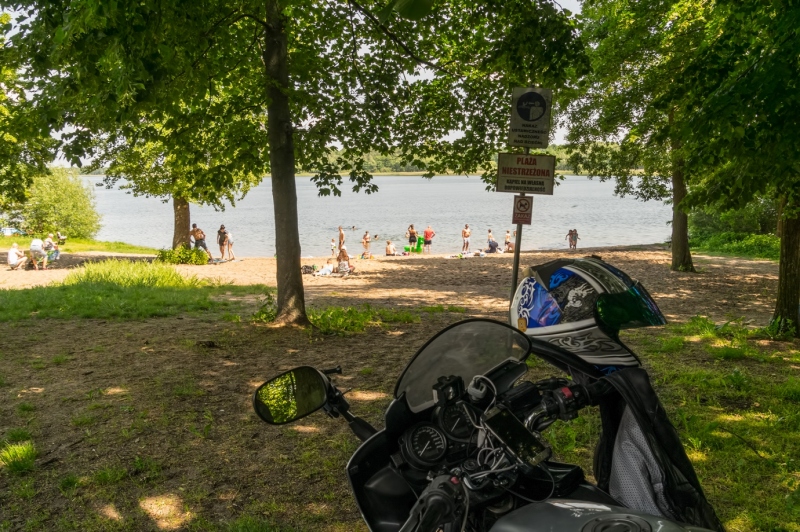 Plaża gminna.