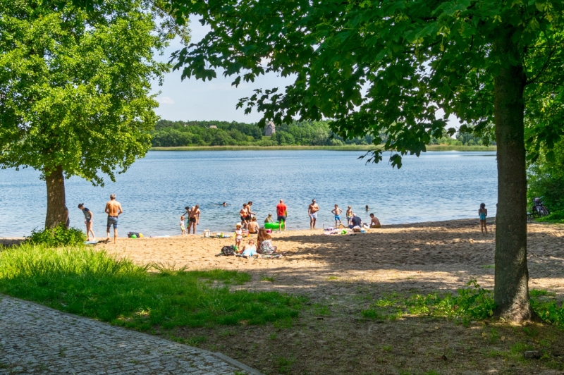 Plaża gminna.