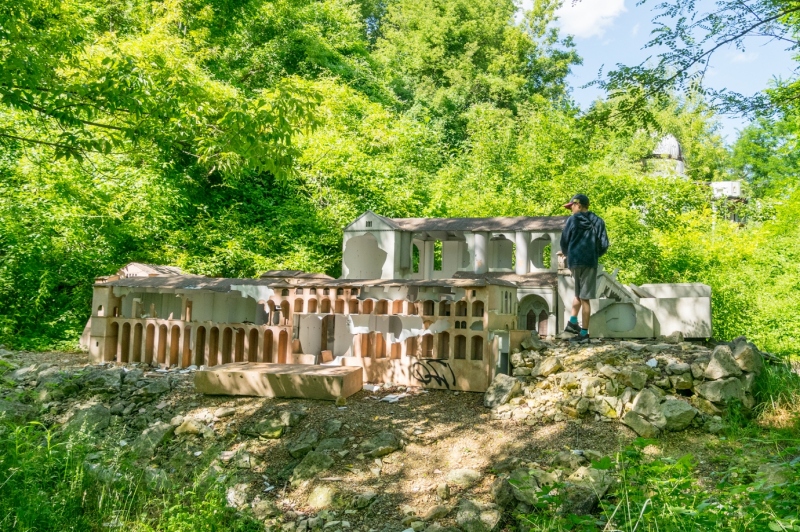 Opuszczony park miniatur sakralnych