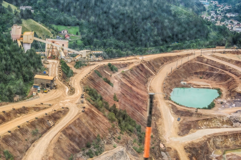 Tour in den Berg - trasa turystyczna po kopalni.