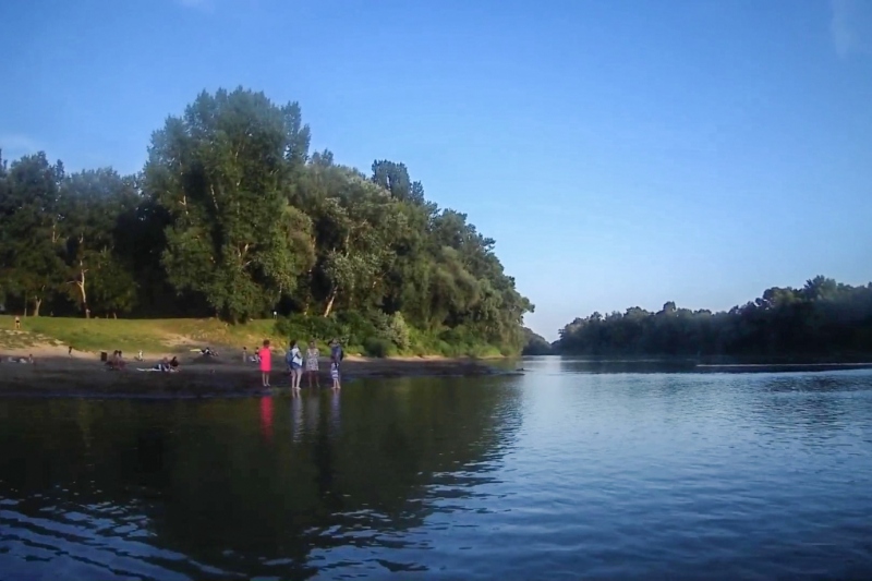 Plaża miejska.