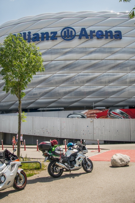Stadion Bayern Monachium.