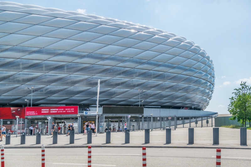 Stadion Bayern Monachium.
