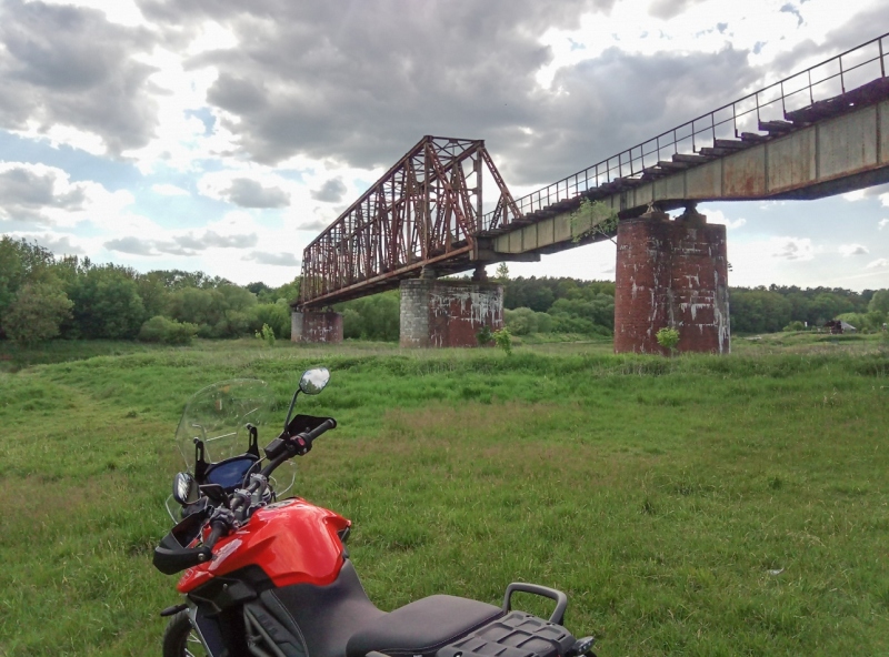 Most Kolejowy Brączewo - Stobnica.