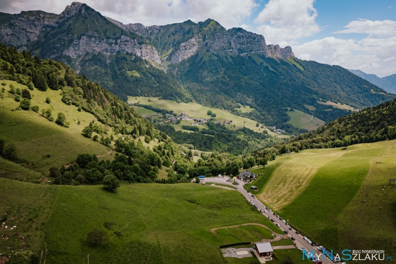 Przełęcz Col De La Forclaz.